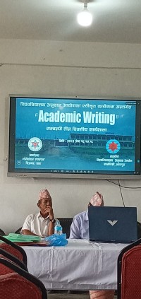 Workshop On Academic Writing